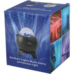 تصویر چراغ رقص نور اسپیکر دار بلوتوثی Northern Lights 1411 Northern Lights 1411 Bluetooth Light