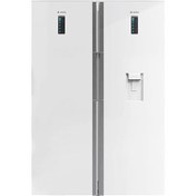 تصویر یخچال و فریزر دو قلو اسنوا مدل SN5-1319GW/SN6-1319GW ظرفیت 38 فوت 