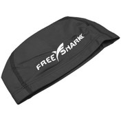 تصویر کلاه شنا سیلیکونی داخل پارچه فری شارک swim hat free shark silicon