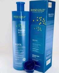 تصویر نانو بوتاکس رزگلد rose gold nano botx حجم 1100 میلی لیتر 