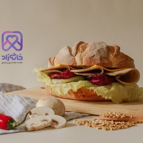 تصویر ژامبون بوقلمون طبیعی 80درصد 