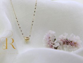 تصویر گردنبند مینیمال تک گوی 