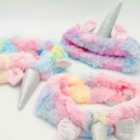 تصویر هد بند آرایشی یونیکورنی 