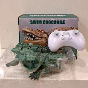 تصویر اسباب بازی تمساح کنترلی در آب(شارژی) 
