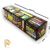 تصویر جعبه ساندویچ درب دارویی مقوای ایندربرد طرح عمومی (۲۵۰ عددی) 