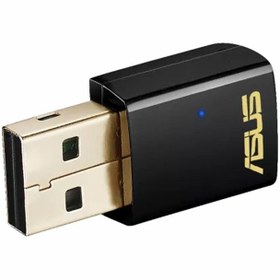 تصویر کارت شبکه بی‌سیم دوباند AC600 ایسوس مدل USB-AC51 ASUS USB-AC51 Dual-Band AC600 Wi-Fi adapter