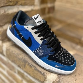 تصویر کتونی ونس مردانه نایک ایرجردن1 وودو Air jordan1 vodoo