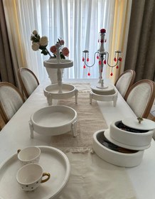 تصویر ست پذیرایی سپیدار 