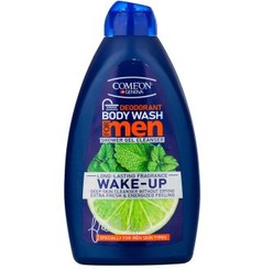تصویر شامپو بدن ژلی مردانه انرژی حجم 510میل کامان ا Comeon Wake Up Shower Gel Cleanser For Men 510ml Comeon Wake Up Shower Gel Cleanser For Men 510ml