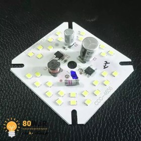 تصویر چیپ لامپ 32 وات 220 ولت مربع 