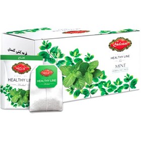 تصویر دمنوش کیسه ای نعناع گلستان بسته 20 عددی Golestan mint bag tea package, 20 pieces