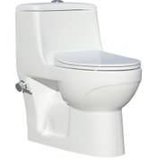 تصویر توالت فرنگی مدل آیسون یک تکه برند چینی بهداشتی گاتریا(چینی‌نام) 