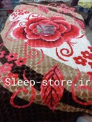 تصویر پتو ضخیم یک نفره روشا گل دار( چشم بند رایگان اشانتیون) - زمینه ا Rosha blanket Rosha blanket