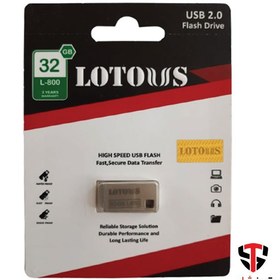 تصویر فلش مموری 32 گیگابایت لوتوس مدل Lotous L-800 Lotous L-800 32GB Flash Memory