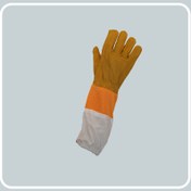 تصویر دستکش زنبورداری چرم طبیعی تهویه دار پادنیش Padnish Ventilated Leather Beekeeping Gloves