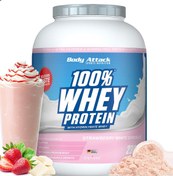 تصویر پروتئین وی ۱۰۰٪ بادی اتک (۲۳۰۰ گرمی) BODY ATTACK 100% WHEY PROTEIN (2300g)