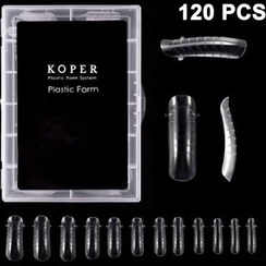 تصویر قالب کاشت ناخن مدرج کوپر مدل نوو( Novo )بسته ی 120 عددی 