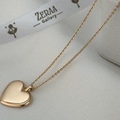 تصویر آویز قلب آینه‌ای 