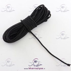 تصویر کش قیطان رشته ای مشکی (توپ 10 متری) 