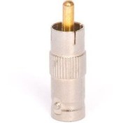 تصویر تبدیل فیش سونی به bnc RCA Male TO BNC FemaleWith Screw