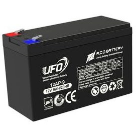 تصویر باتری یو پی اس 9 آمپر UFO ا 9 amp UFO UPS battery 9 amp UFO UPS battery