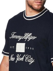 تصویر تیشرت مردانه تامی هیلفیگر Tommy Hilfiger اورجینال MW0MW27918-07 