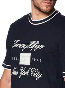 تصویر تیشرت مردانه تامی هیلفیگر Tommy Hilfiger اورجینال MW0MW27918-07 