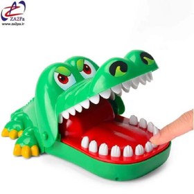 تصویر اسباب بازی کروکدیل دندان پزشک مناسب خردسال و کودک 