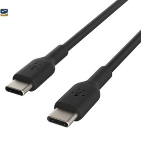 تصویر کابل دو سر USB-C بلکین مدل CAB003bt1M طول 1 متر Belkin CAB003bt1M BoostCharge USB-C to USB-C Cable 1M