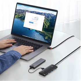 تصویر هاب مبدل 4 پورت USB 3.0 بیسوس WKQX0301 Baseus Lite Series WKQX0301 4-Port USB-A HUB