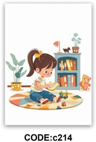 تصویر فرشینه آموزش کودک CODE:c214 