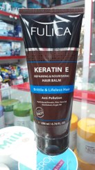 تصویر بالم نرم کننده قوی،تقویت کننده و ترمیم کننده موی سر حاوی کراتین و روغن آرگان فولیکا 