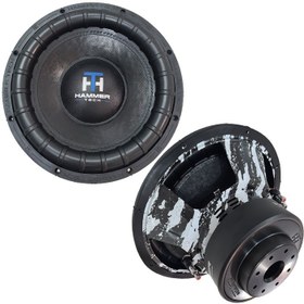 تصویر ساب ووفر خودرو همرتک مدل HCW15V2-D2 Hamratek car subwoofer model HCW15V2-D2