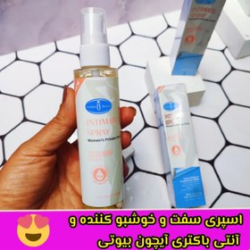 تصویر اسپری سفت کننده، خوشبو کننده و آنتی باکتریال بکینی آیچون بیوتی 