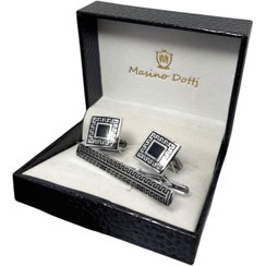 تصویر دکمه سر آستین و گیره مردانه 