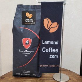 تصویر دانه قهوه اسپرسو تونینو لامبورگینی (قرمز) Tonino Lamborghini Espresso Red Coffee Beans 