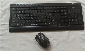 تصویر کیبورد و ماوس بی سیم ایکس پی دبلیو 5400 W5400 Wireless Keyboard and Mouse