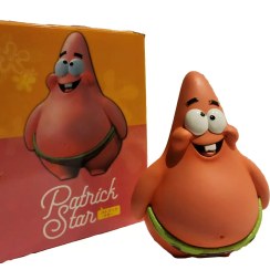 تصویر فیگور پاتریک سایز ۱۰ سانتی از انیمیشن باب اسفنجی 