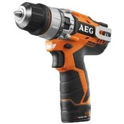 تصویر دریل پیچ گوشتی چکشی شارژی AEG مدل BSB12C2-0 AEG cordless hammer screwdriver drill model BSB12C2-0