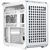 تصویر کیس کامپیوتر کولر مستر مدل QUBE 500 Mini Tower سفید Cooler Master QUBE 500 Mini Tower White Computer Case