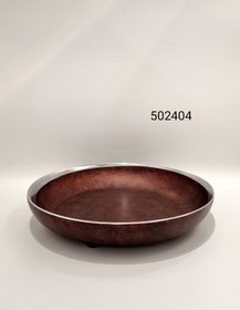 تصویر دیس میوه آلومینیوم _ مون قهوه ای