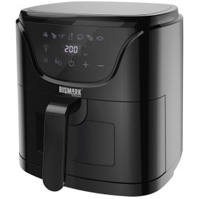 تصویر سرخ کن 5.5 لیتری بیسمارک مدل BM3601 bismark BM3601 air fryer