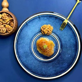 تصویر باقلوا مدل صدفی 