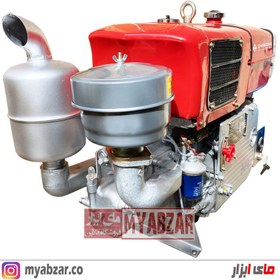 تصویر موتور تک سیلندر دیزلی 20 اسب چانگ چای مدل CHANGCHAI ZS1110 