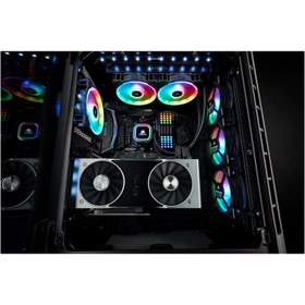 تصویر کیس کامپیوتر کورسیر Crystal Series 680X RGB Corsair Crystal Series 680X RGB