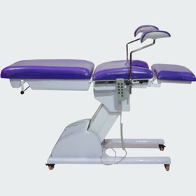 تصویر تخت ژنیکولوژی و اورولوژی 2 موتوره Gynecology and urology bed with 2 motors