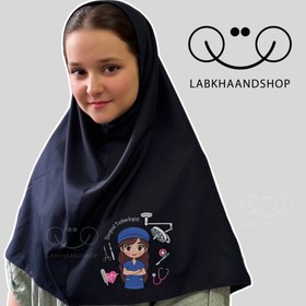 تصویر مقنعه اتاق عمل چاپی 110 