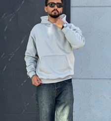 تصویر هودی بیسیک - آبی آسمانی / Xxl 