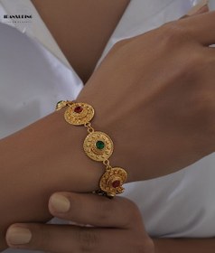 تصویر دستبند خلیجی کد STB3205 