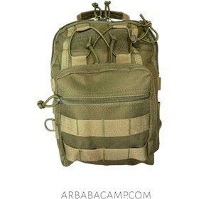 تصویر کیف دوشی تاکتیکالی حرفه ای چند حالته مدل 5.11 